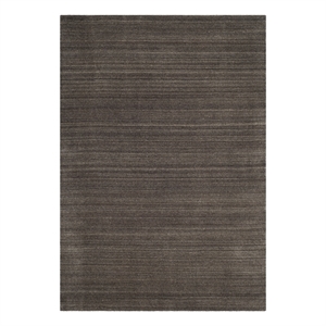 Safavieh Himalaya 4'-0&quot x 6'-0&quot Wool and Cotton Hand Loomed Rug in Charcoal