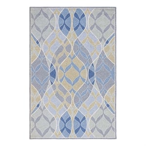Safavieh Chelsea 5'-3&quot x 8'-3&quot Wool Hand Hooked Rug in Multi-Color
