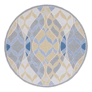 Safavieh Chelsea 5'-6&quot x 5'-6&quot Wool Hand Hooked Rug in Multi-Color