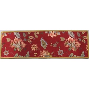 Safavieh Chelsea 2'-6&quot x 12'-0&quot Wool Hand Hooked Rug in Red