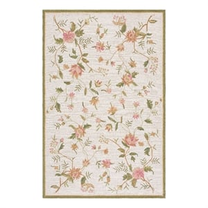 Safavieh Chelsea 9'-0&quot x 12'-0&quot Wool Hand Hooked Rug in Ivory