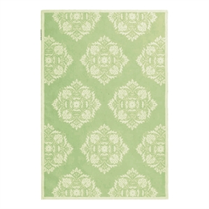 Safavieh Chelsea 6'-0&quot x 9'-0&quot Wool Hand Hooked Rug in Green / Beige