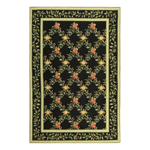 Safavieh Chelsea 6'-0&quot x 9'-0&quot Wool Hand Hooked Rug in Black