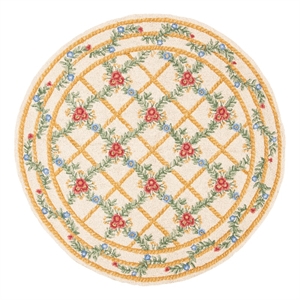 Safavieh Chelsea 3'-0&quot x 3'-0&quot Wool Hand Hooked Rug in Ivory