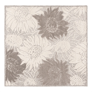 Safavieh Jardin 6'-0&quot x 6'-0&quot Wool and Cotton Hand Tufted Rug in Gray / Ivory