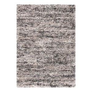 Safavieh Iceland Shag 9'-0&quot x 12'-0&quot Power Loomed Rug in Cream / Gray