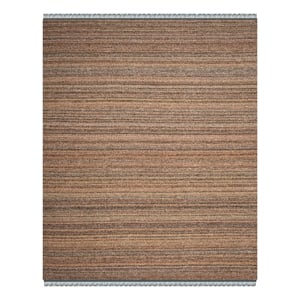 Safavieh Kilim 8'-0&quot x 10'-0&quot Cotton Hand Woven Rug in Pink / Gray