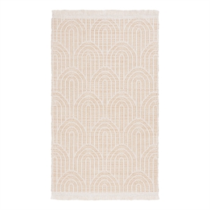 Safavieh Kilim 5'-0&quot x 8'-0&quot Wool Hand woven Rug in Gold / Ivory