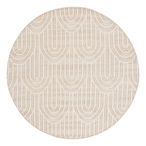 Safavieh Kilim 6'-0&quot x 6'-0&quot Wool Hand woven Rug in Gold / Ivory