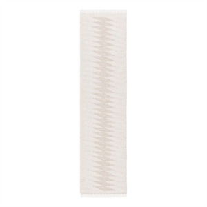 Safavieh Kilim 2'-3&quot x 9'-0&quot Wool and Cotton Flat Weave Rug in Taupe / Ivory
