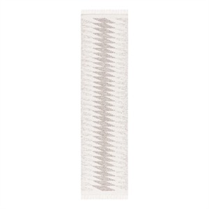 Safavieh Kilim 2'-3&quot x 9'-0&quot Wool and Cotton Flat Weave Rug in Gray / Ivory