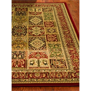 Safavieh Lyndhurst 6'-0&quot x 9'-0&quot Power Loomed Rug in Multi-Color / Red