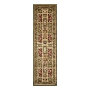 Safavieh Lyndhurst 2'-3&quot x 6'-0&quot Power Loomed Rug in Multi-Color / Green