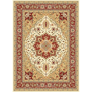 Safavieh Lyndhurst 12'-0&quot x 18'-0&quot Power Loomed Rug in Ivory / Red