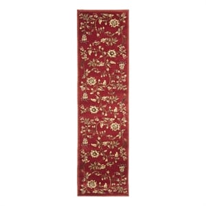 Safavieh Lyndhurst 2'-3&quot x 12'-0&quot Power Loomed Rug in Red / Multi-Color