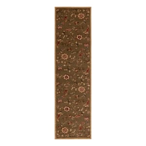 Safavieh Lyndhurst 2'-3&quot x 8'-0&quot Power Loomed Rug in Green / Multi-Color