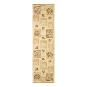 Safavieh Lyndhurst 2'-3&quot x 8'-0&quot Power Loomed Rug in Ivory / Multi-Color