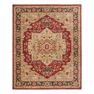 Safavieh Mahal 12'-0&quot x 18'-0&quot Power Loomed Rug in Natural / Navy
