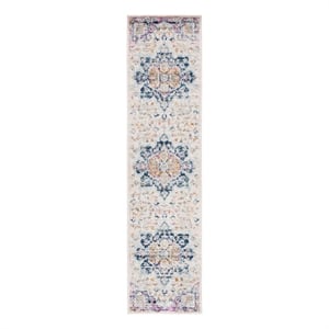 Safavieh Madison 900 2'-0&quot x 8'-0&quot Jute Power Loomed Rug in Ivory / Fuscia