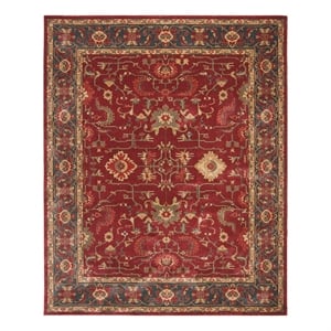 Safavieh Mahal 8'-0&quot x 10'-0&quot Power Loomed Rug in Red / Navy