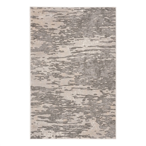 Safavieh Meadow 100 3'-3&quot x 5'-0&quot Polyester Power Loomed Rug in Gray