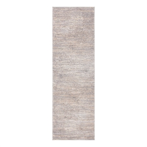 Safavieh Meadow 2'-7&quot x 8'-0&quot Polyester Power Loomed Rug in Ivory / Gray