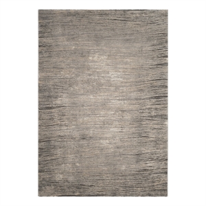 Safavieh Meadow 5'-3&quot x 7'-6&quot Polyester Power Loomed Rug in Ivory / Gray