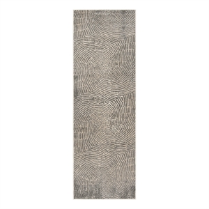 Safavieh Meadow 2'-7&quot x 8'-0&quot Polyester Power Loomed Rug in Taupe