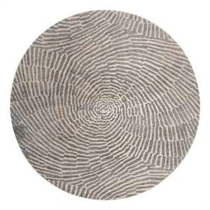 Safavieh Meadow 6'-7&quot x 6'-7&quot Polyester Power Loomed Rug in Taupe
