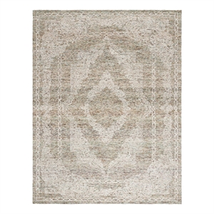 Safavieh Metro 8'-0&quot x 10'-0&quot Wool Hand Tufted Rug in Teal / Ivory