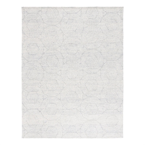 Safavieh Metro 6'-0&quot x 9'-0&quot Wool Hand Tufted Rug in Light Gray