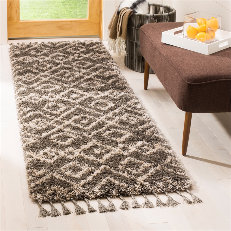 Safavieh Moroccan Fringe Shag 200 2'-3