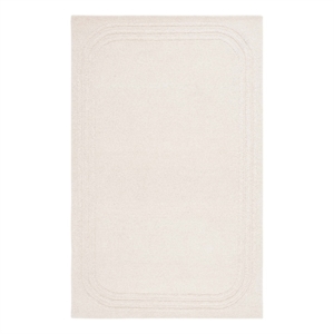 Safavieh Metro 3'-0&quot x 5'-0&quot Wool and Cotton Hand Tufted Rug in Ivory