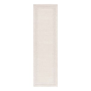 Safavieh Metro 2'-3&quot x 8'-0&quot Wool and Cotton Hand Tufted Rug in Ivory