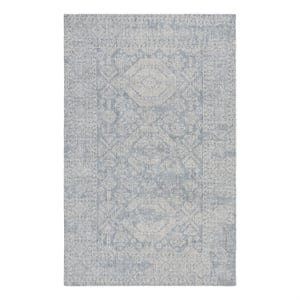 Safavieh Maharaja 6'-0&quot x 9'-0&quot Wool and Cotton Hand Loomed Rug in Blue