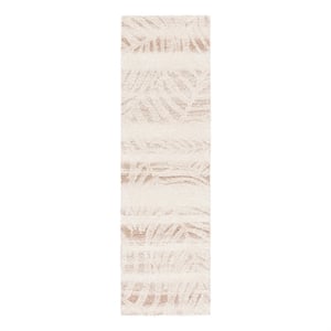 Safavieh Metro 2'-3&quot x 8'-0&quot Wool and Cotton Hand Tufted Rug in Beige / Ivory