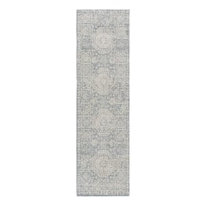 Safavieh Maharaja 2'-3&quot x 8'-0&quot Wool and Cotton Hand Loomed Rug in Blue