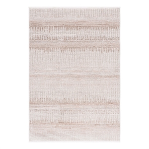 Safavieh Mila 8'-0&quot x 10'-0&quot Polyester Power Loomed Rug in Ivory / Beige /Gray