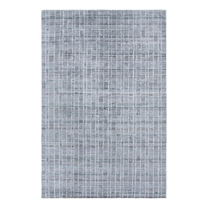 Safavieh Mirage 6'-0&quot x 9'-0&quot Cotton Hand Loomed Rug in Gray / Blue