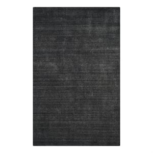 Safavieh Mirage 9'-0&quot x 12'-0&quot Cotton Hand Loomed Rug in Charcoal