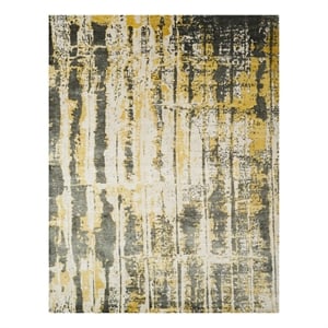 Safavieh Mirage 9'-0&quot x 12'-0&quot Hand Loomed Rug in Gray / Yellow