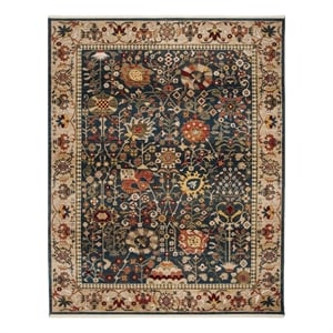 Safavieh 9'-0&quot x 12'-6&quot Power Loomed Rug in Blue / Tan