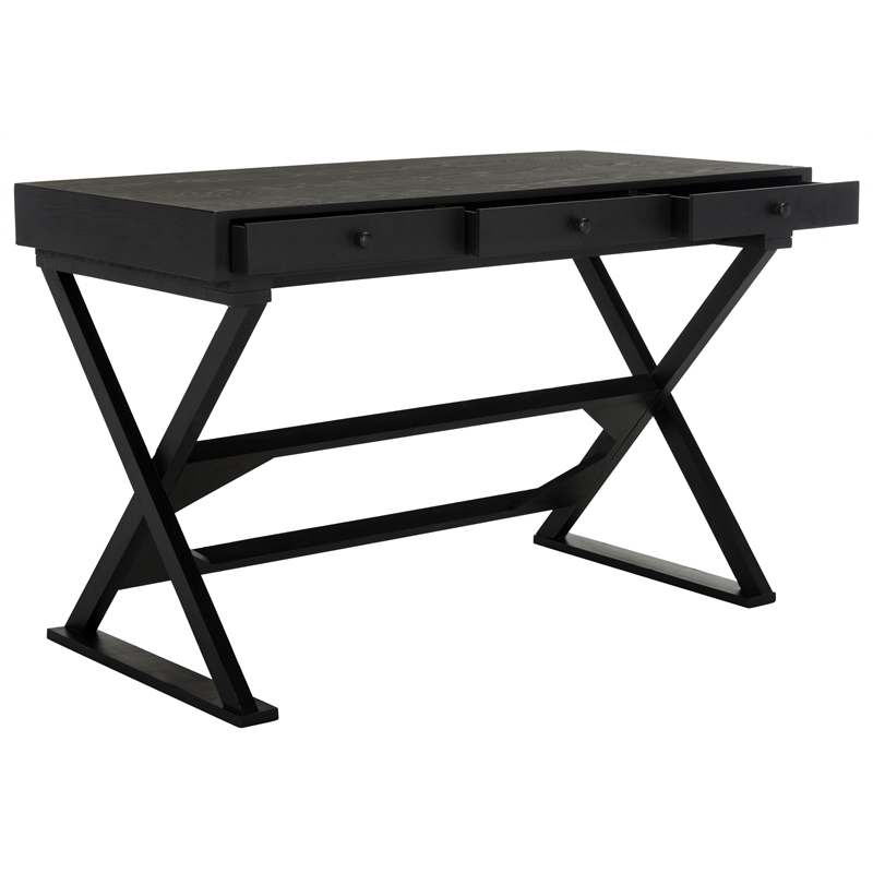 Safavieh Gilbert Wood Desk in Black
