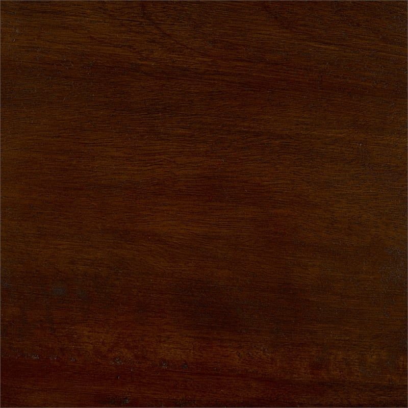 Safavieh Lusine Round Wood Coffee Table in Brown