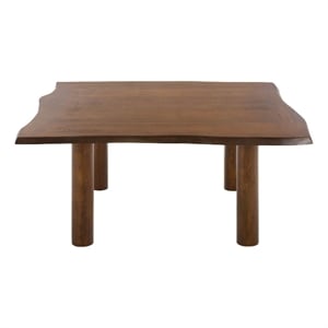 Safavieh Banco Wood Coffee Table in Brown