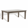 Safavieh Martinique Wood Patio Coffee Table  in Light Gray