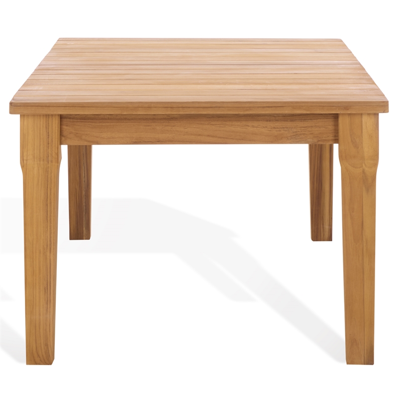 Safavieh Martinique Wood Patio Coffee Table  in Natural