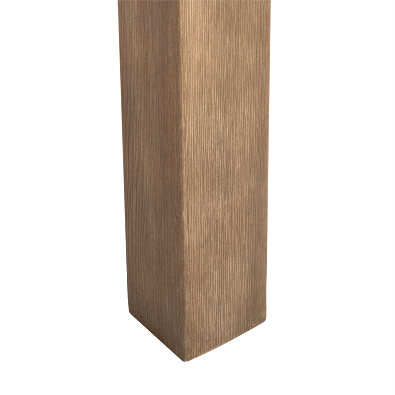 Safavieh Santa Cruz Wood Patio Coffee Table  in Natural