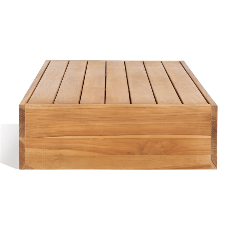 Safavieh Kauai Brazil Wood Coffee Table  in Natural