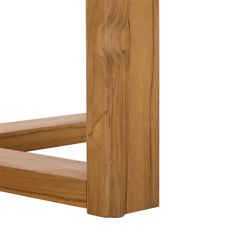 Safavieh Mayaguana Round Wood Dining Table in Natural